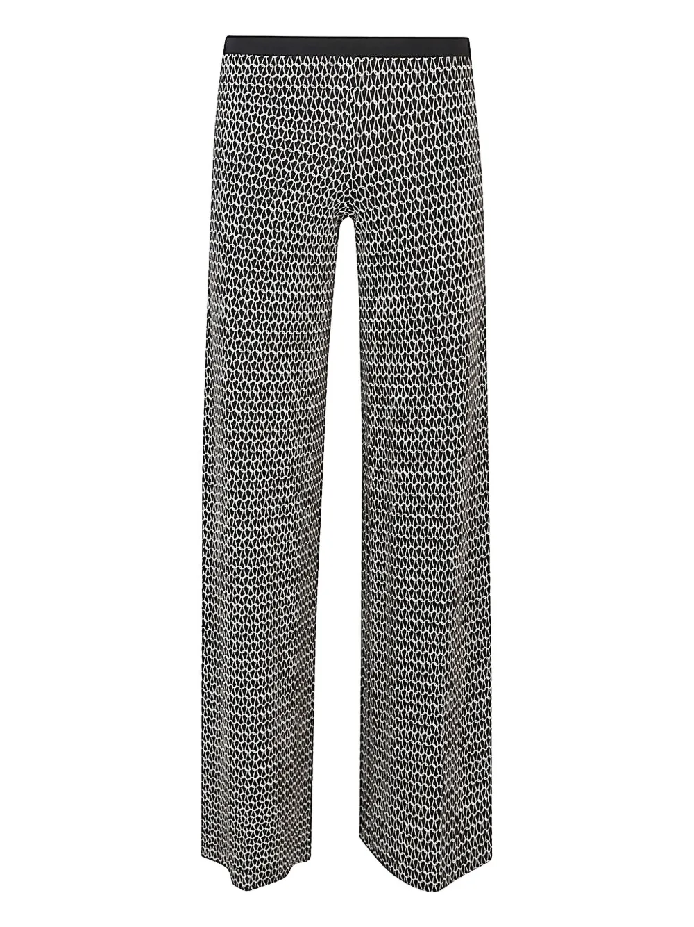 Siyu All-over Print Trousers In Gray