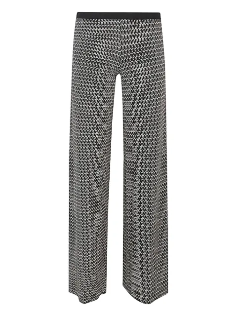 Siyu all-over print trousers