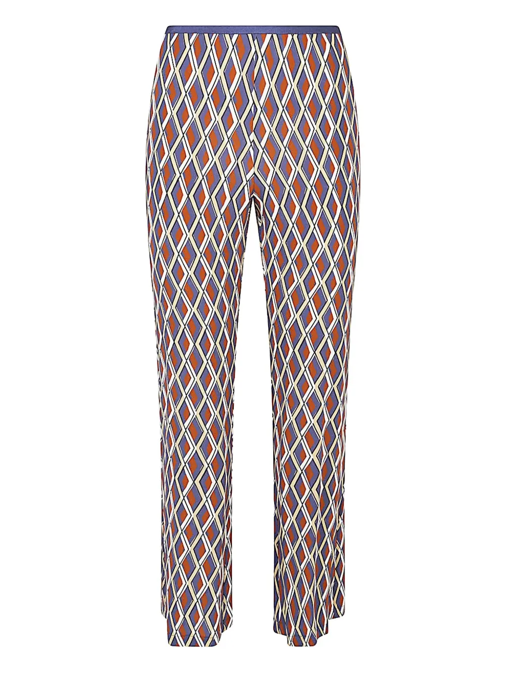 Siyu Geometric-print Trousers In Multi