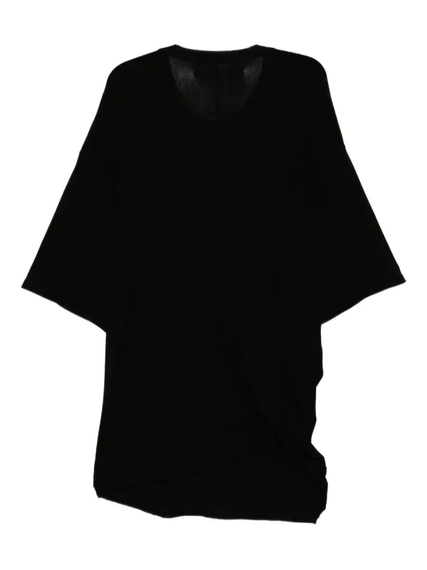 Julius ドレープ Tシャツ | ブラック | FARFETCH JP