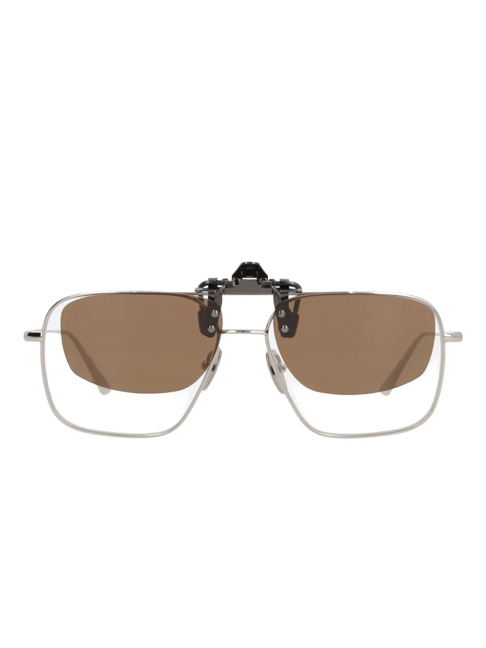 Hodakova X Chimi Upcycled Sunglases 1 Clip-on Rectangle Sunglasses