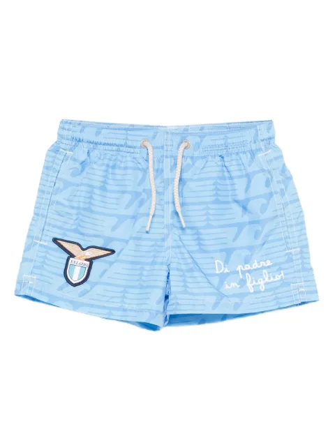 MC2 Saint Barth Kids patch-detail swim shorts