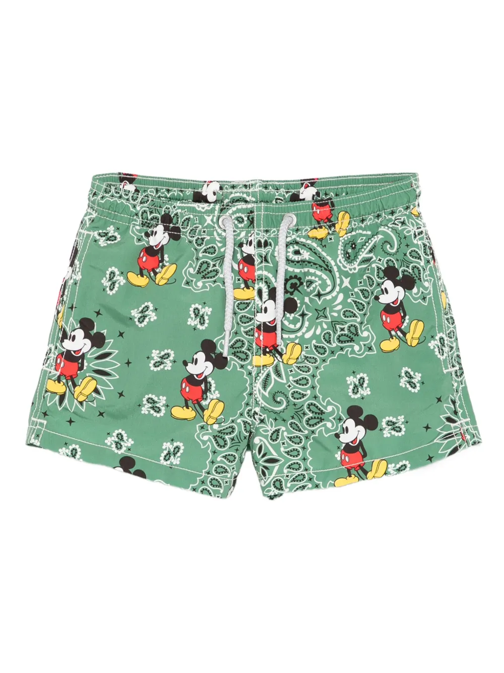 Mc2 Saint Barth Kids' Paisley-print Swim Shorts