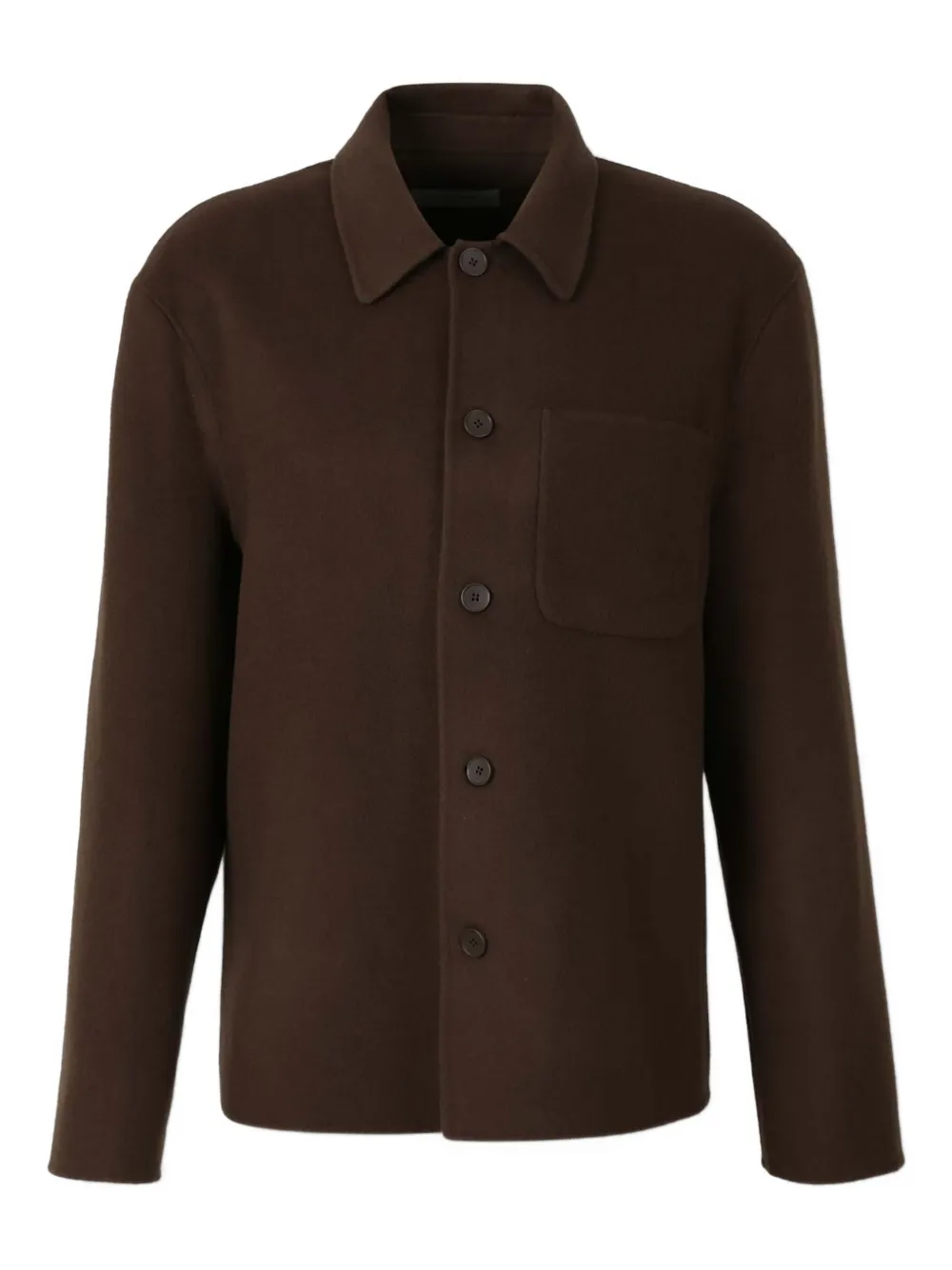Officine Generale button-fastening patch-pocket jacket | marrón | Image 1