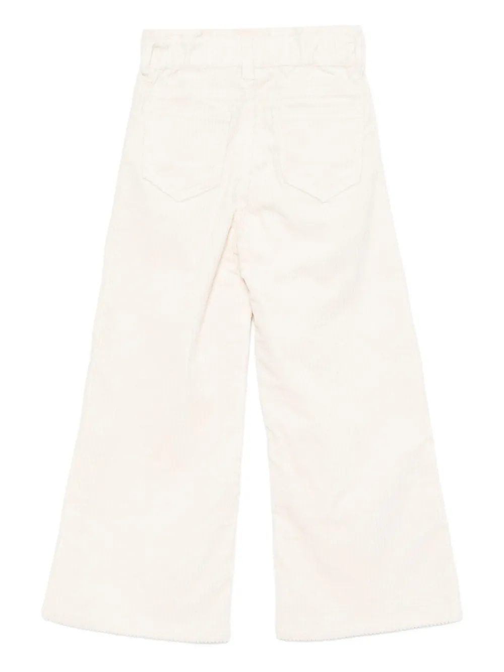 Golden Goose Kids ribbed corduroy trousers Beige