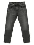 Balmain logo-patch jeans - Grey
