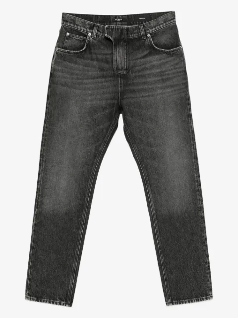 Balmain logo-patch jeans