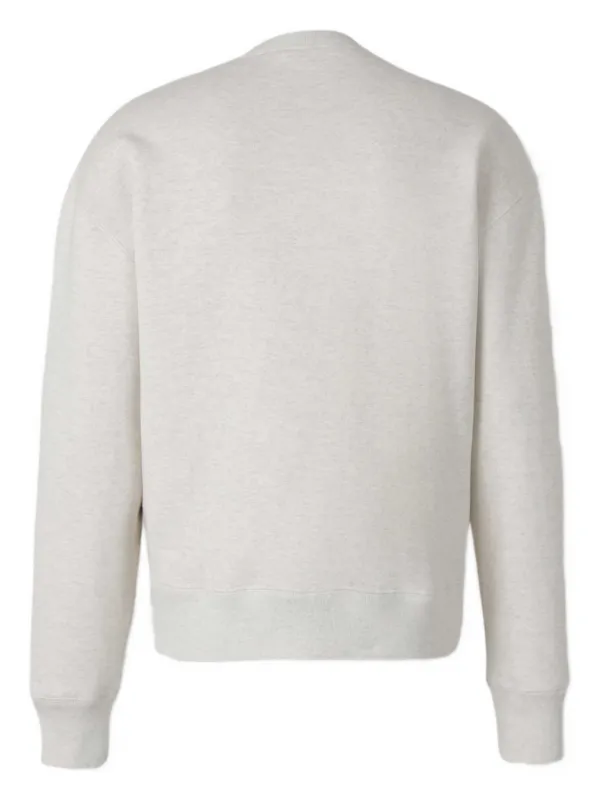 【送料&関税込】Alexander McQueen Sweatshirt With Embroidere Alexander McQueen Embroidered Ship Sweatshirt | Neutrals
