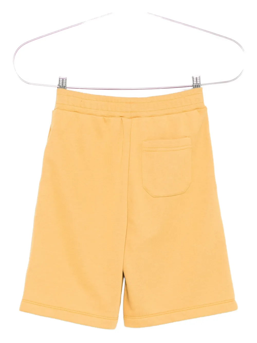 Golden Goose Kids embroidered-logo shorts Beige