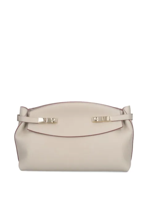 Ferragamo شنطة كلاتش 'هاغ' مثبتة