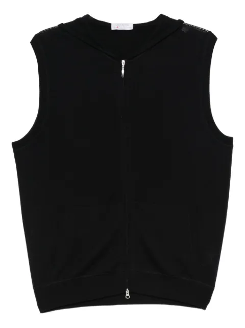 Gran Sasso hooded zip-up cardigan