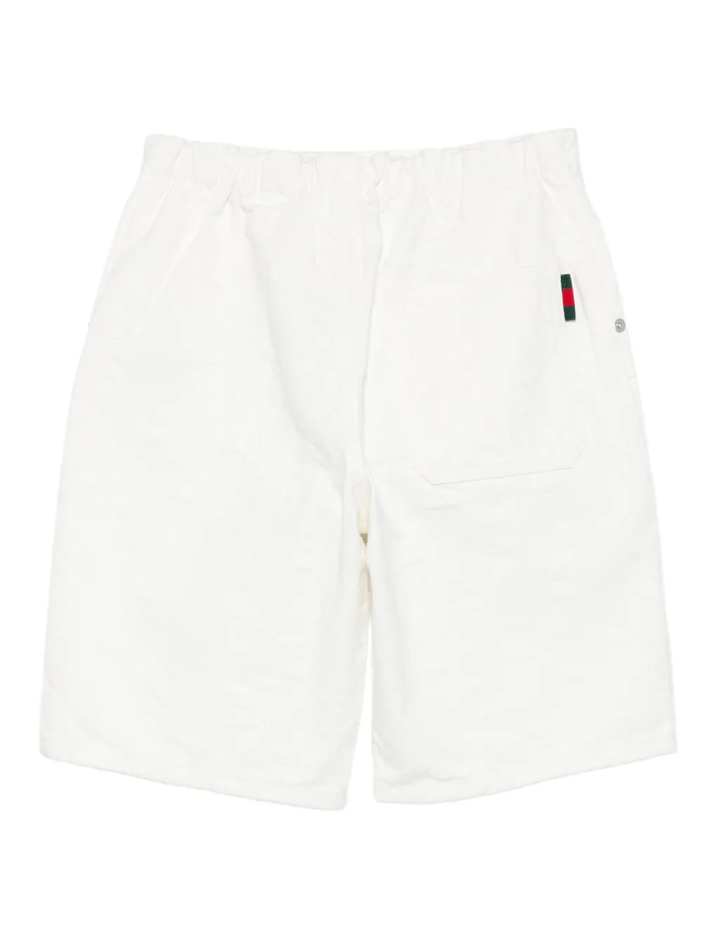 Gucci Kids Katoenen shorts Wit