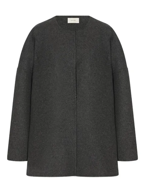 The Row Elke cashmere round-neck jacket