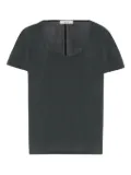 The Row Stilton scoop-neck t-shirt - Grey