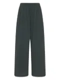The Row elastic-waist pull-on trousers - Black