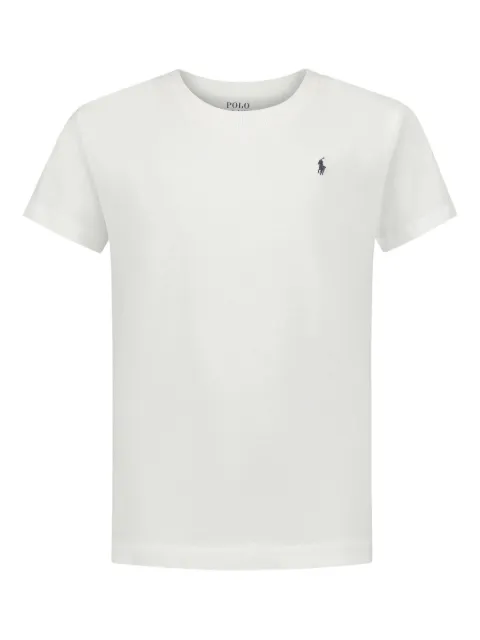 POLO RALPH LAUREN KIDS футболка с вышитым логотипом