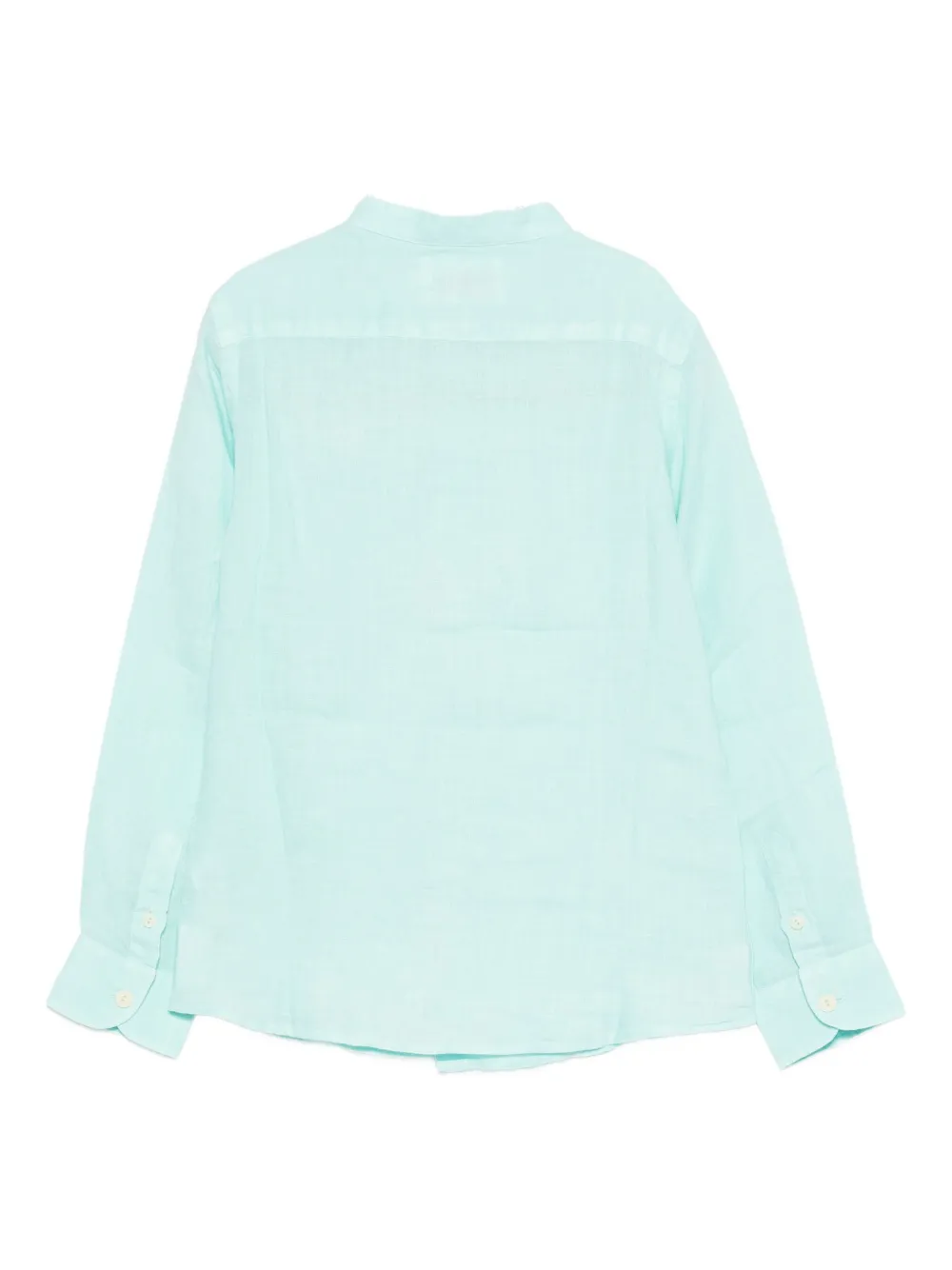 MC2 Saint Barth Kids linen shirt Groen