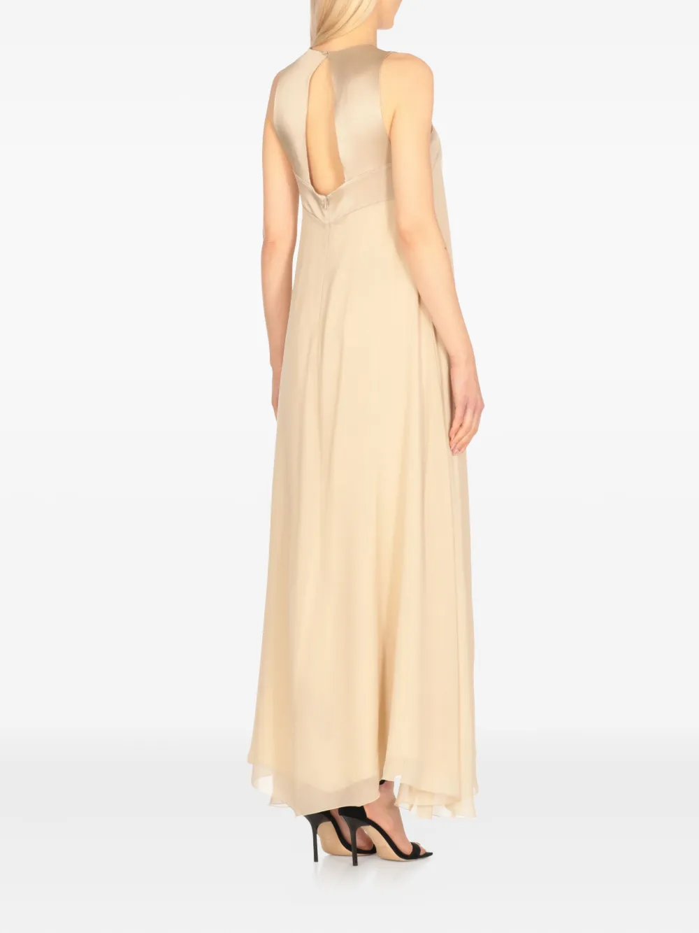Antonelli Maxi-jurk Beige