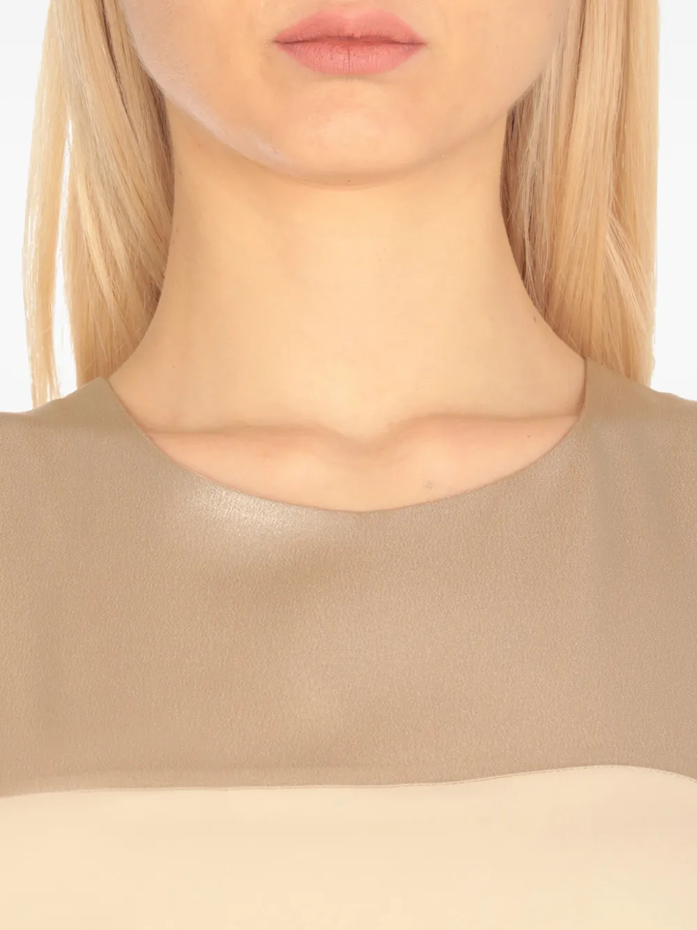 Antonelli Maxi-jurk Beige
