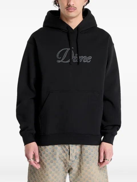 dime cursive logo hoodie