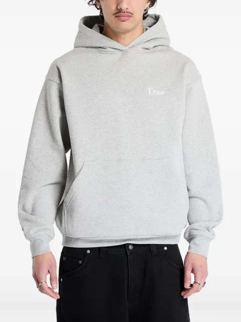 dime logo-embroidered hoodie