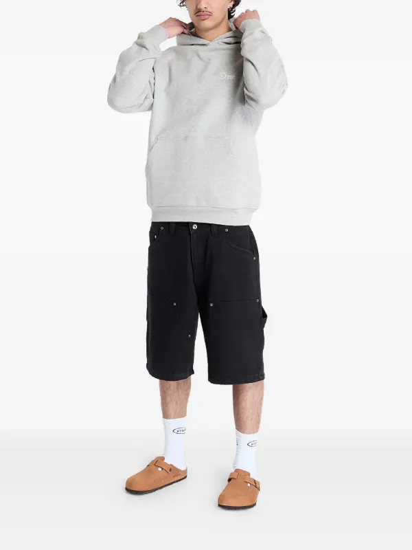 Dime logo-embroidered Hoodie | Grey | FARFETCH JO