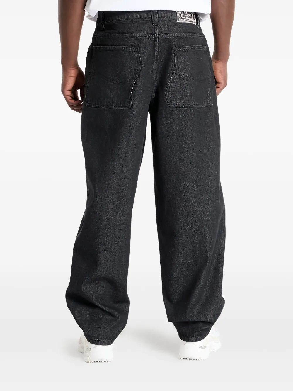 dime Baggy jeans Zwart