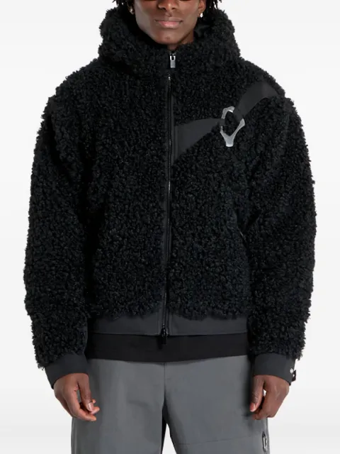HELIOT EMIL fleece hooded jacket