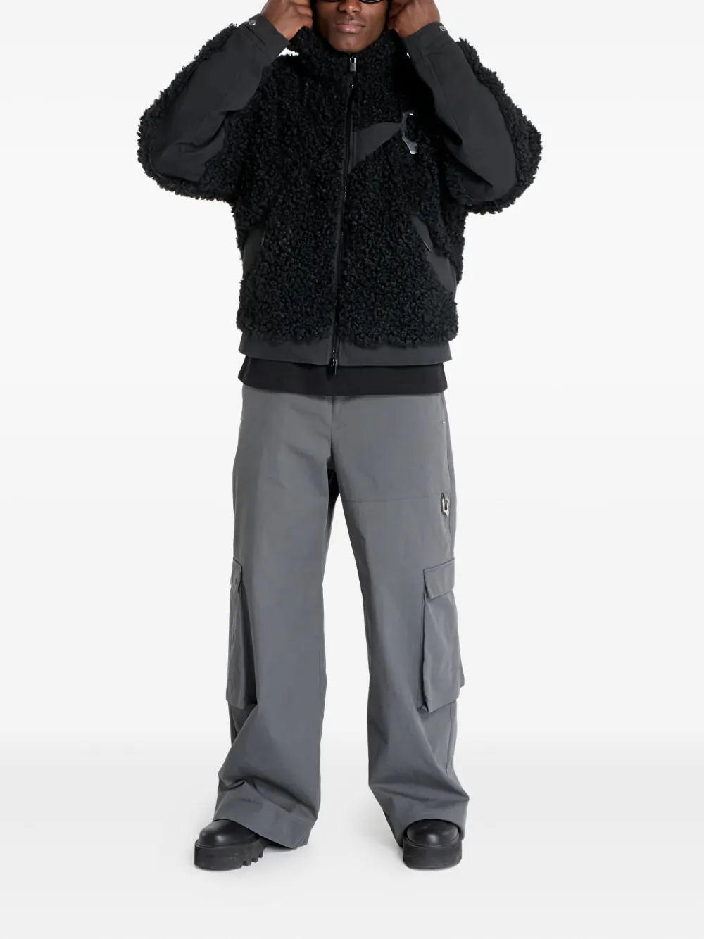 HELIOT EMIL fleece hooded jacket | Hooded Jackets | Image 2