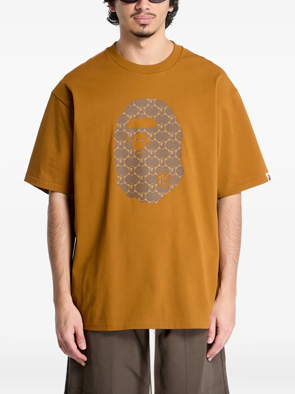 A Bathing Ape Monogram Ape Head T-shirt