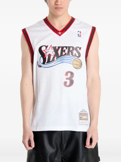 Mitchell & Ness NBA 76Ers 2000 Allen Iverson Swingman Home T-shirt