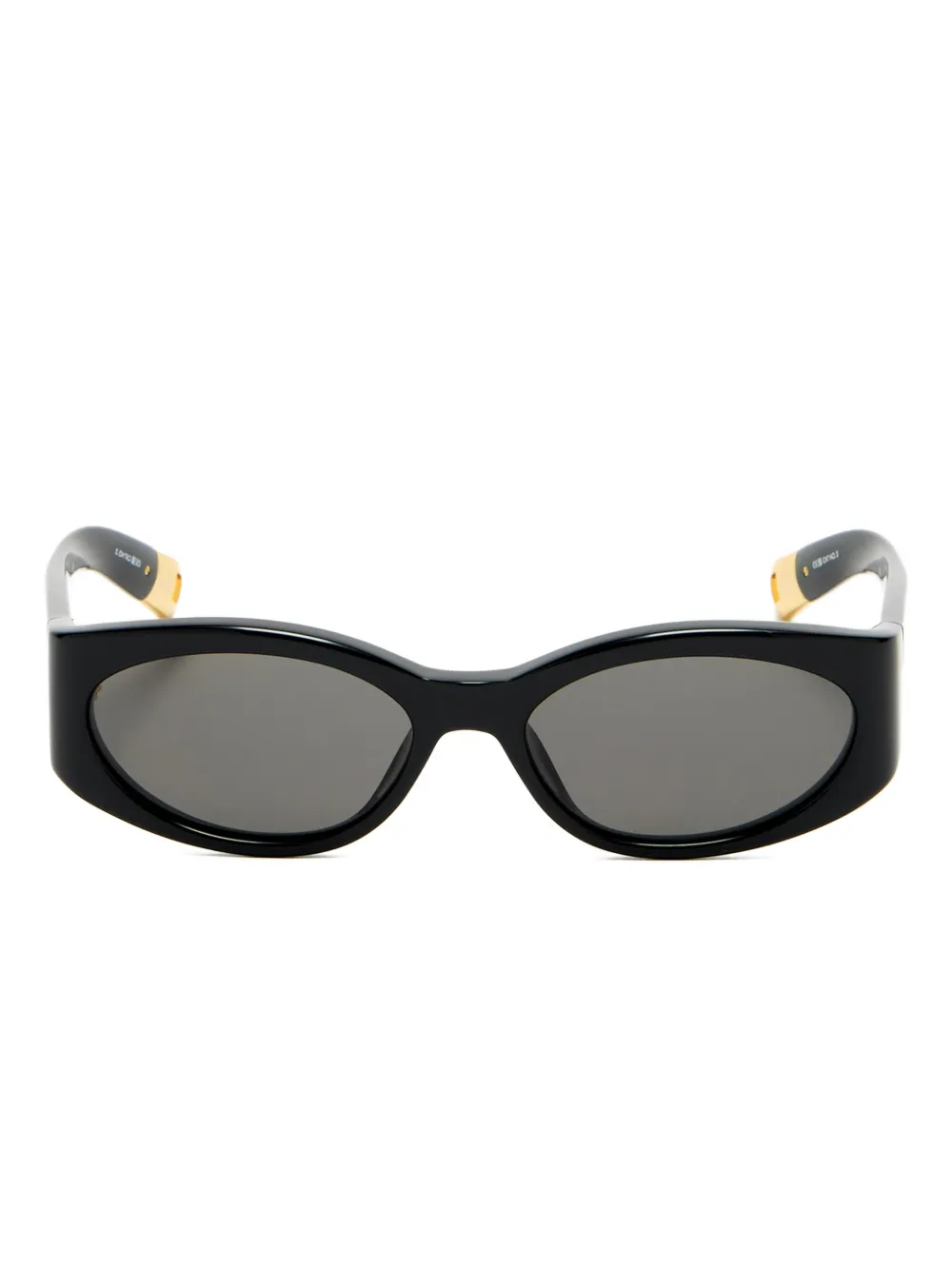 Jacquemus oval-frame sunglasses | Black | Image 1
