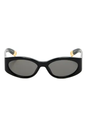 Jacquemus The Gala Sunglasses | Black | FARFETCH GE display picture 3