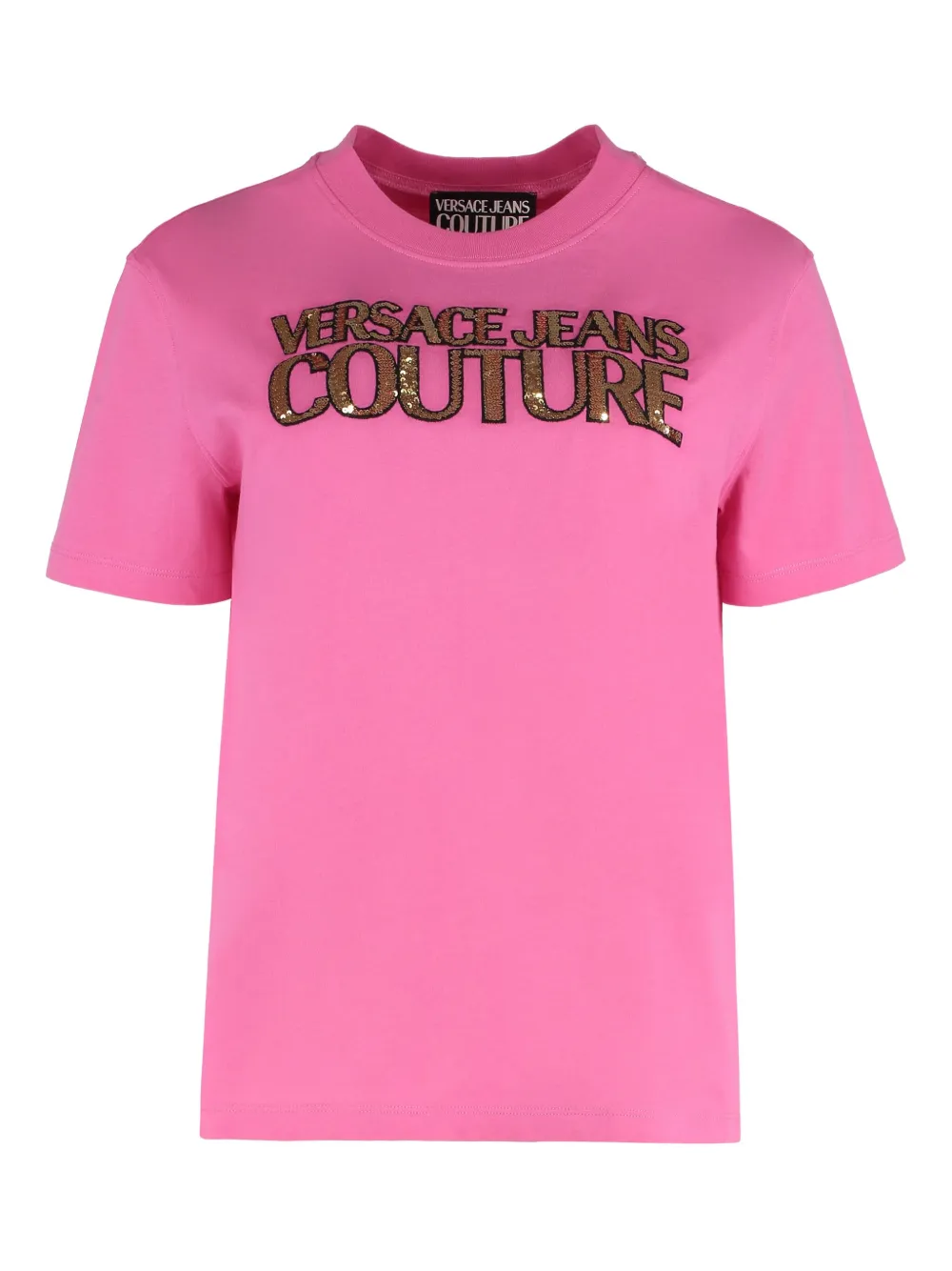logo-embellished T-shirt