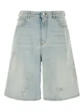 1989 STUDIO logo-patch denim shorts - Blue