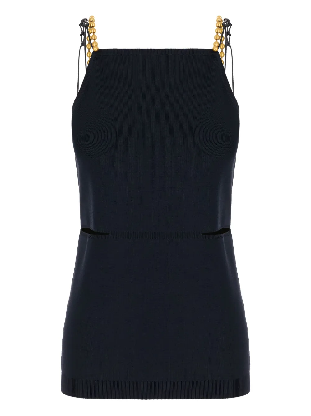 Gabriele Colangelo beaded-strap knitted top | Vests & Tank Tops | Image 2