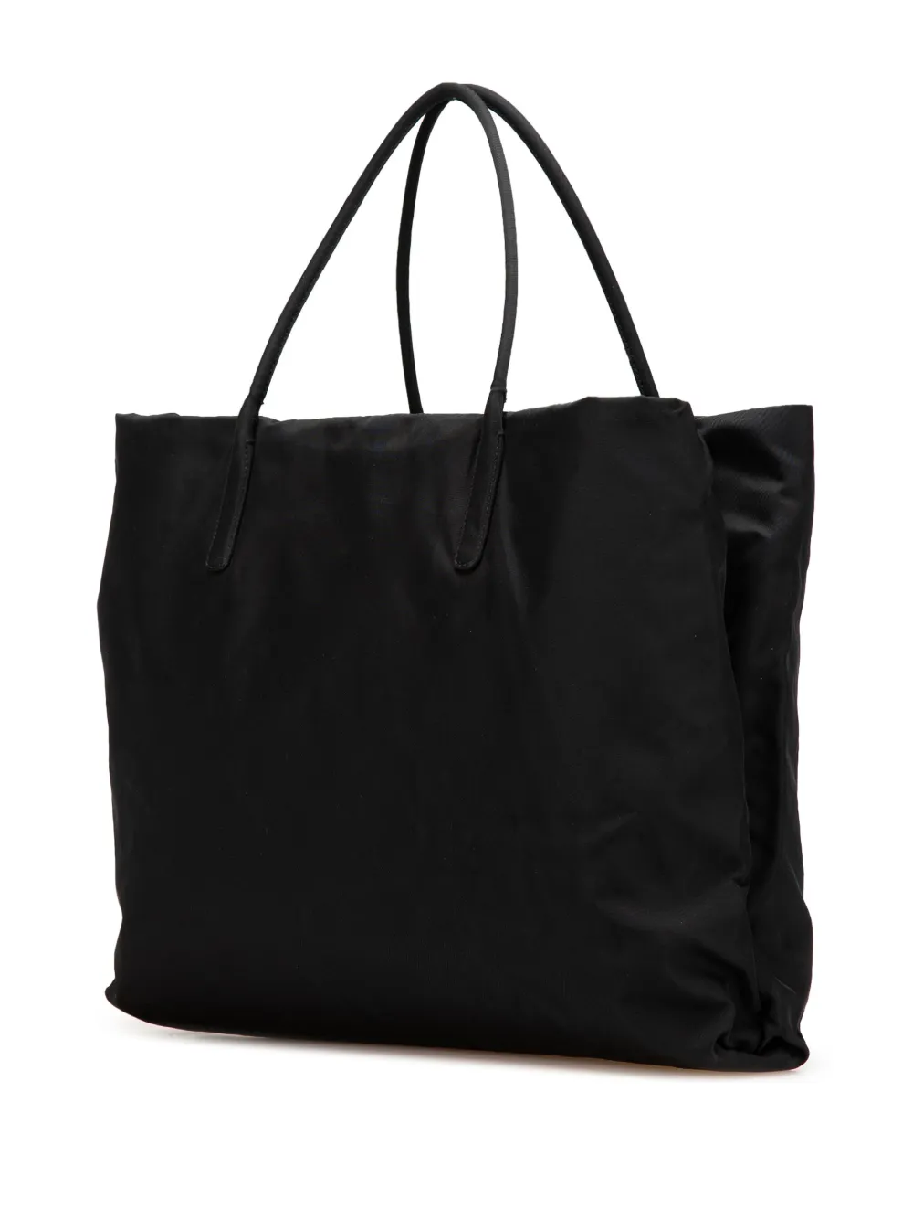 Pre-owned Prada 2000-2013 Tessuto Tote Bag In Black