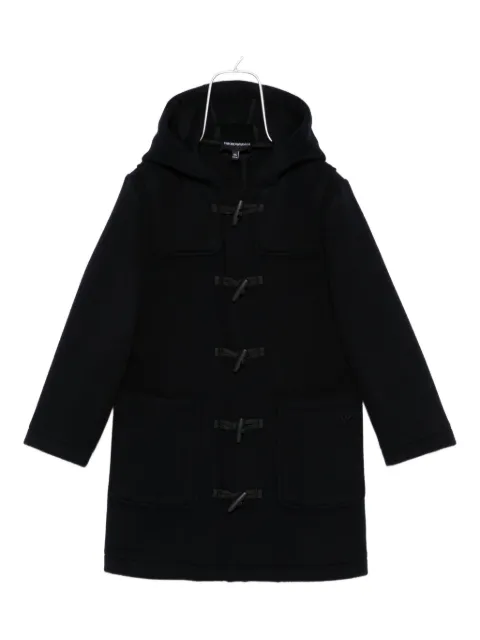Emporio Armani Kids hooded duffle coat