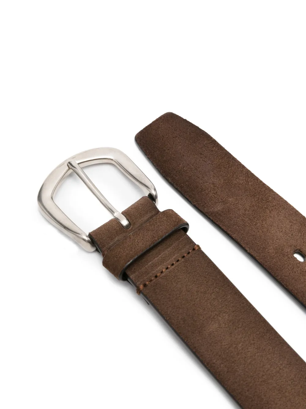 Officine Creative OC Strip 083 suède riem Bruin