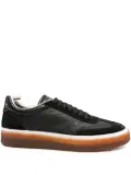 Officine Creative leather low-top sneakers - Black