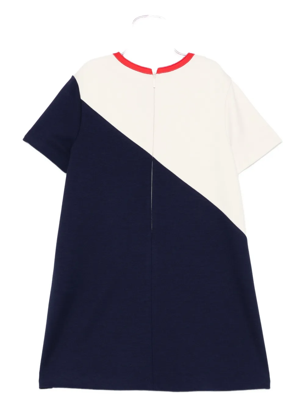 Gucci Kids T-shirtjurk met strik Blauw