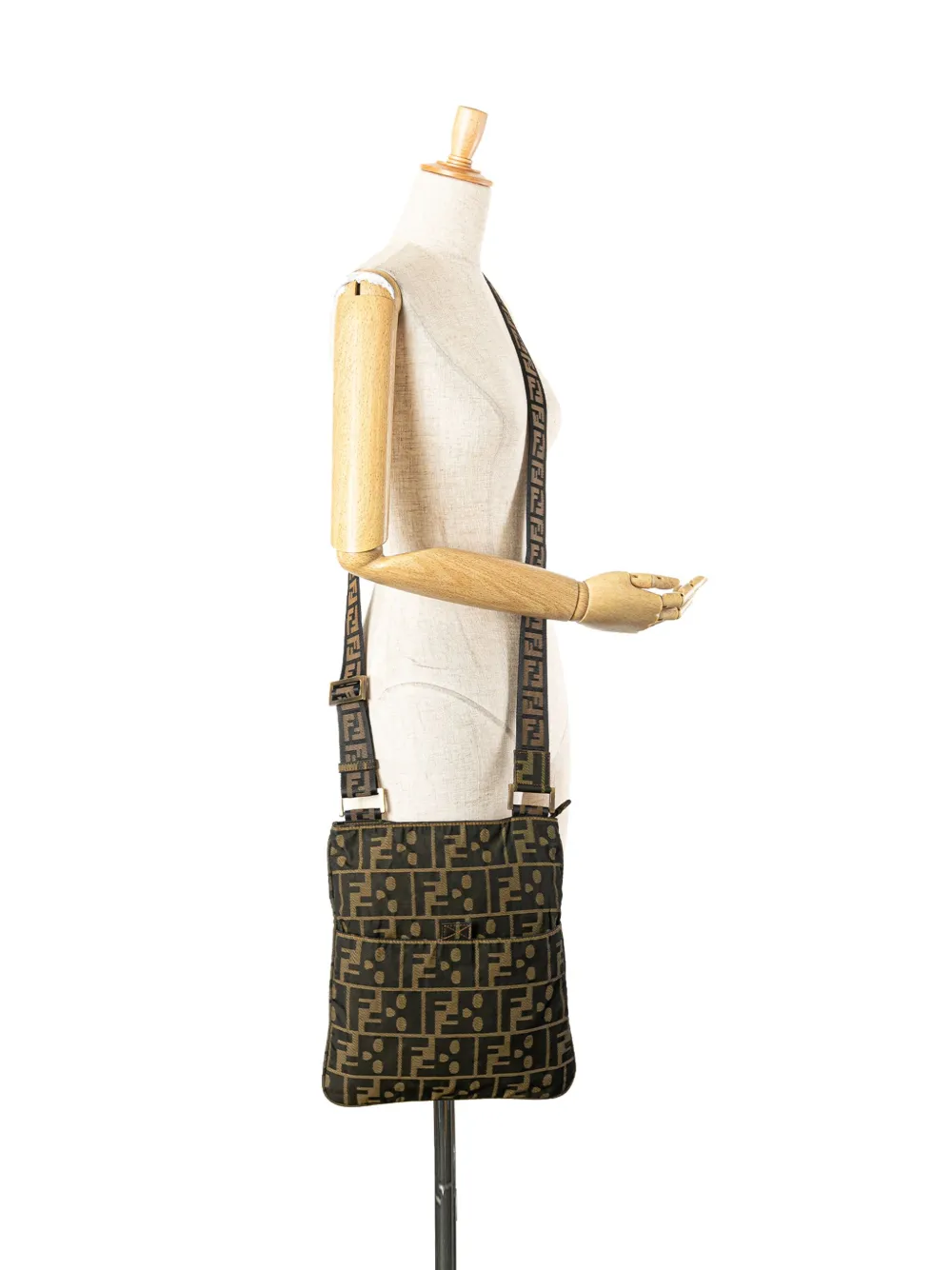 Fendi Pre-Owned 2010-2025 Zucca Canvas Skull crossbody bag | Pre-Owned | Image 2