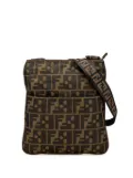 Fendi Pre-Owned 2010-2025 Zucca Canvas Skull crossbody bag - Brown