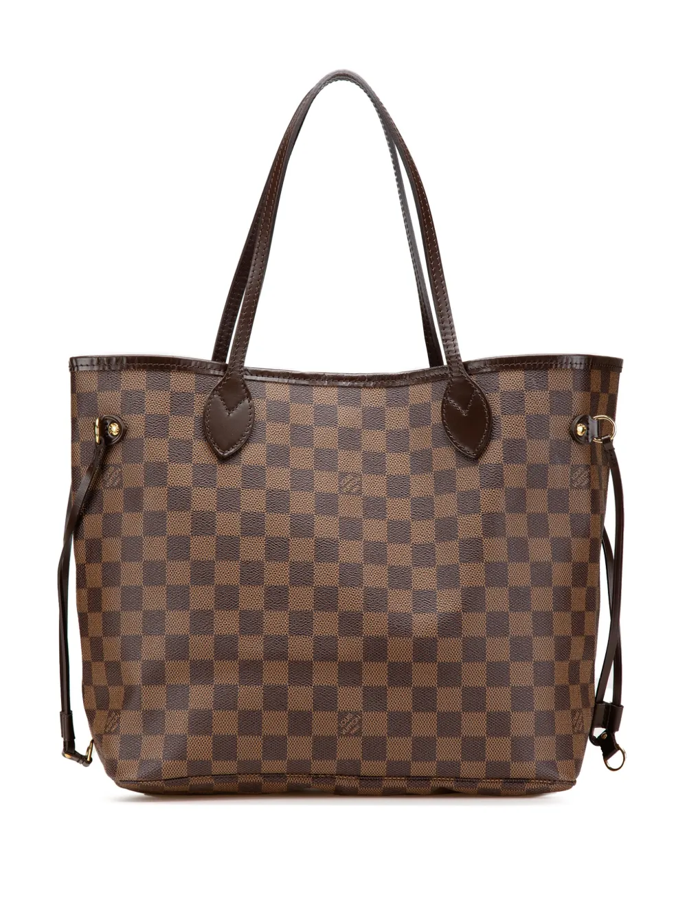 Louis Vuitton Pre-Owned 2008 Damier Ebene Neverfull MM tote bag | Brown | Image 1