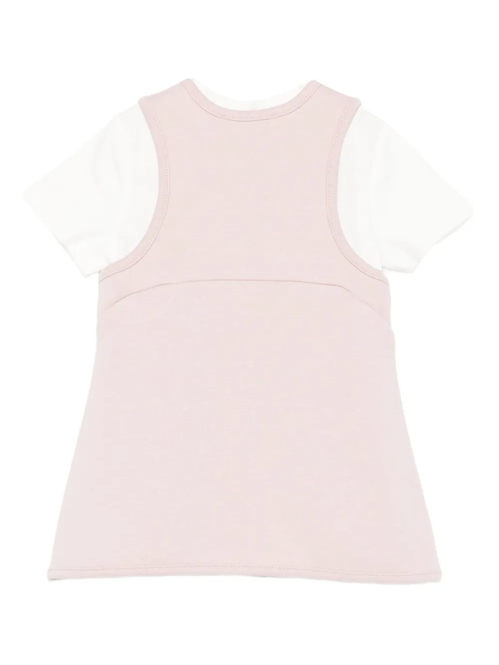 Emporio Armani Kids logo-embellished T-shirt and pinafore dress | Dress Sets | Image 2