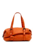 Bottega Veneta Pre-Owned 2011 Nappa Intrecciato Montaigne shoulder bag - Orange