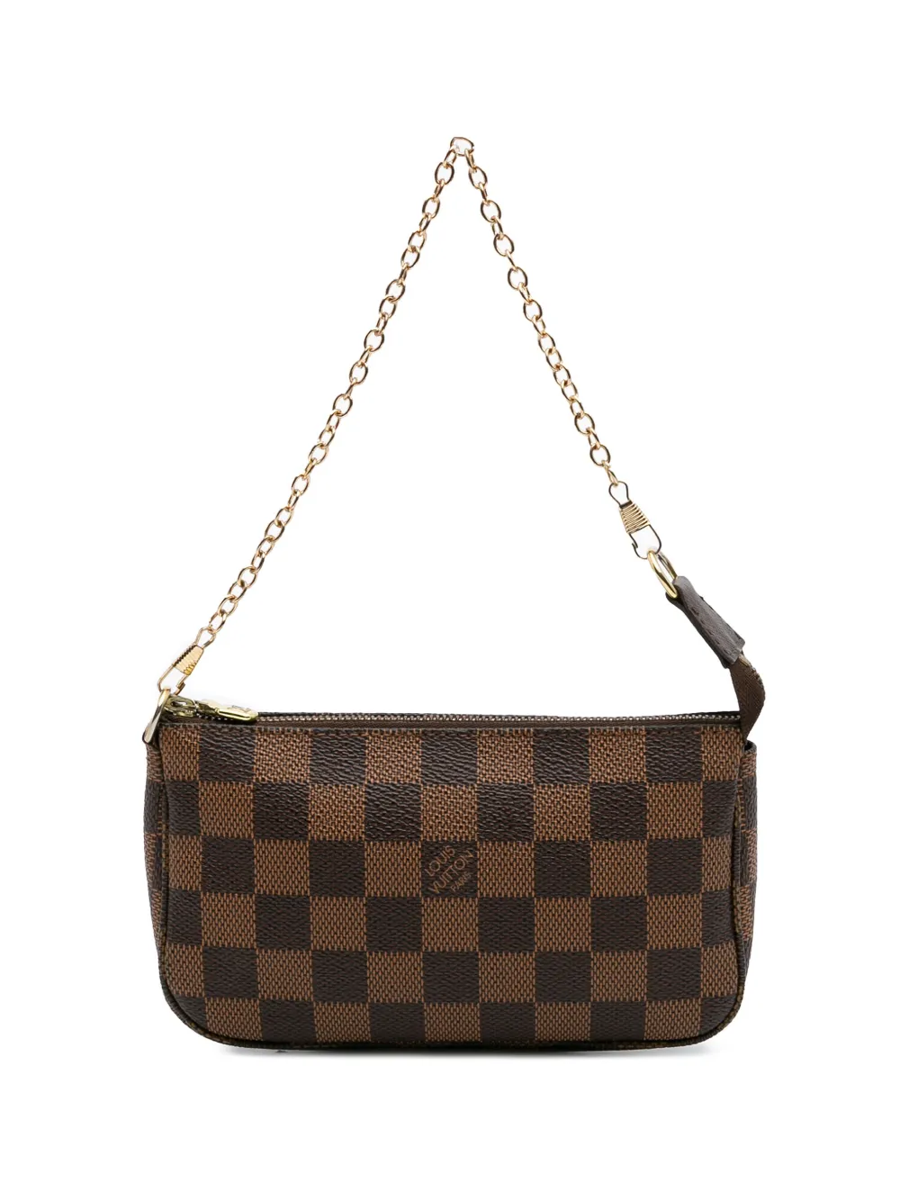 Louis Vuitton Pre-Owned 2003 Damier Ebene Mini Pochette Accessoires Louis Vuitton Pre-Owned 2003 Damier Ebene Mini Pochette Accessoires