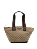 Gucci Pre-Owned 2000-2025 GG Canvas Web tote bag - Brown