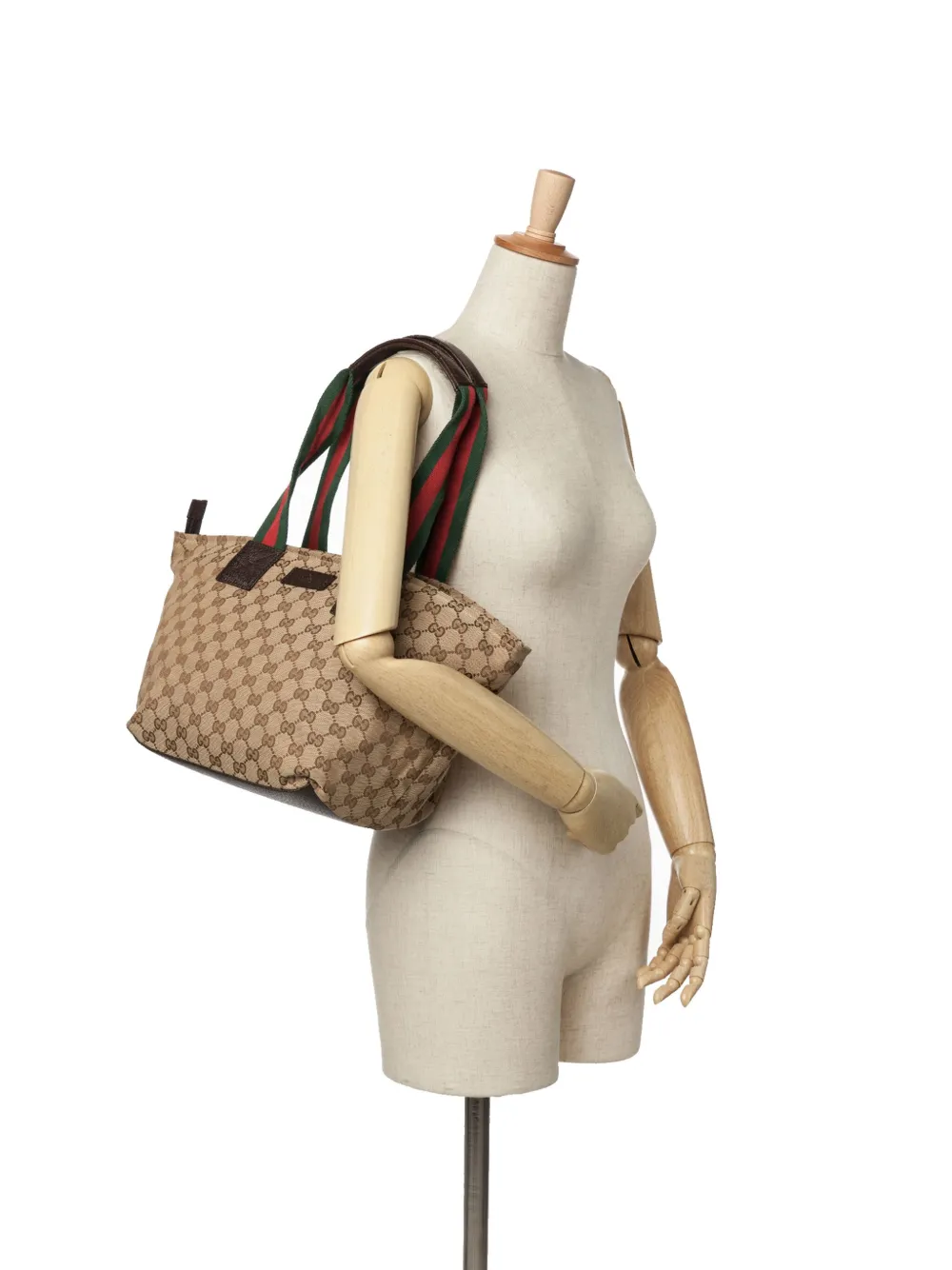 Gucci Pre-Owned 2000-2025 GG Canvas Web tote bag | Pre-Owned | Image 2