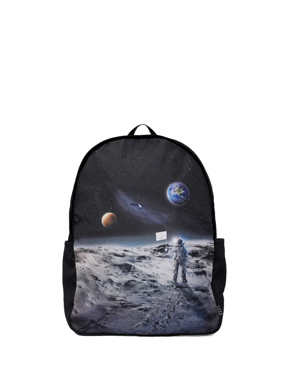 Molo Rucksack mit Astronaut-Print | Schwarz | Image 1